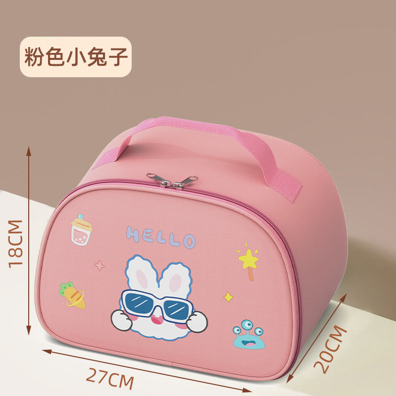 Kids Insulated Lunch Bag Waterproof Aluminum Foil Large Capacity