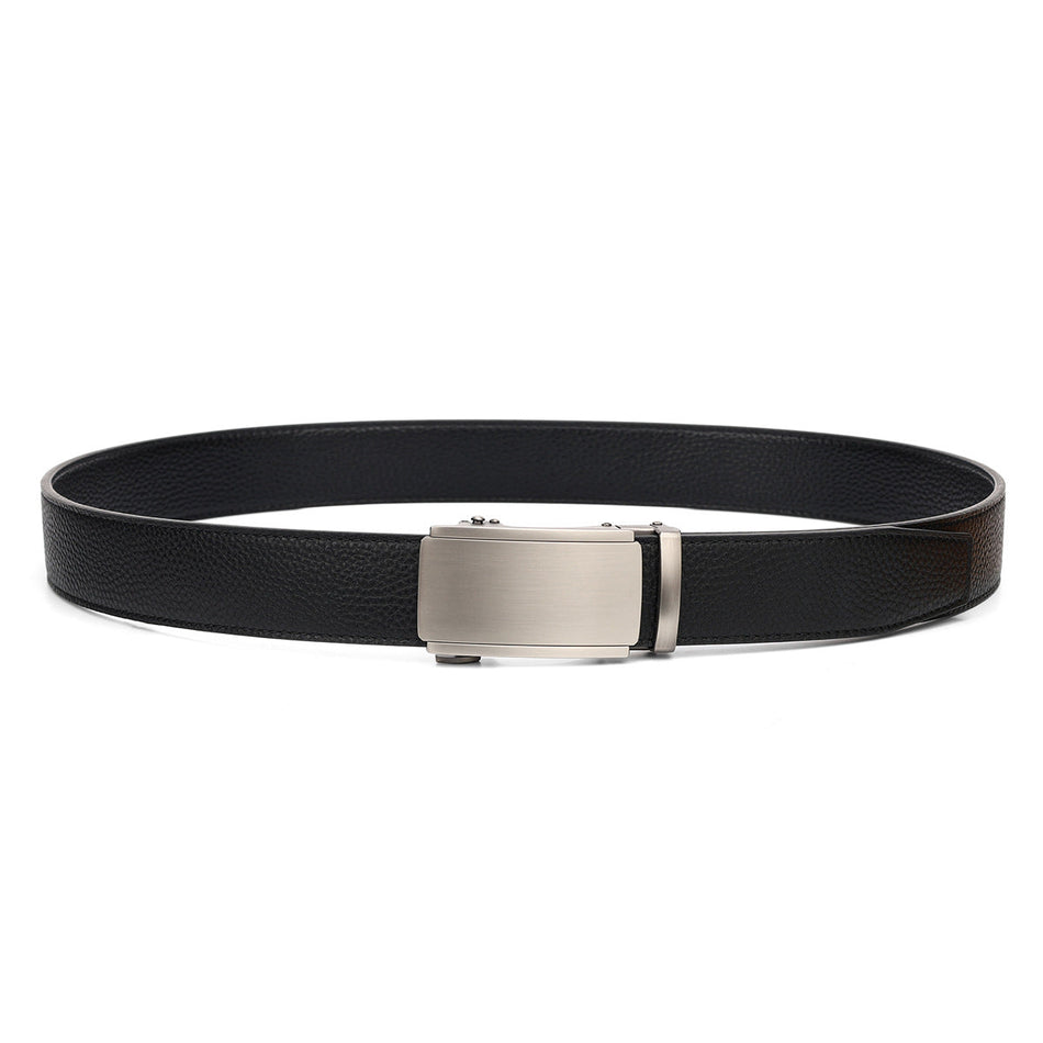 First Layer Cowhide Men’s Automatic Leather Belt