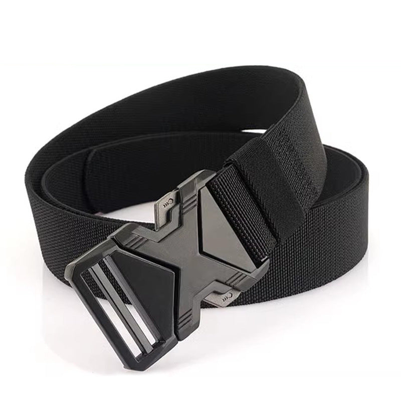 Men’s Casual Nylon Hatchpin Buckle Belt
