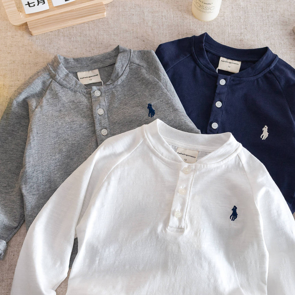 Boys Pure Cotton Polo T-Shirt Spring 2026