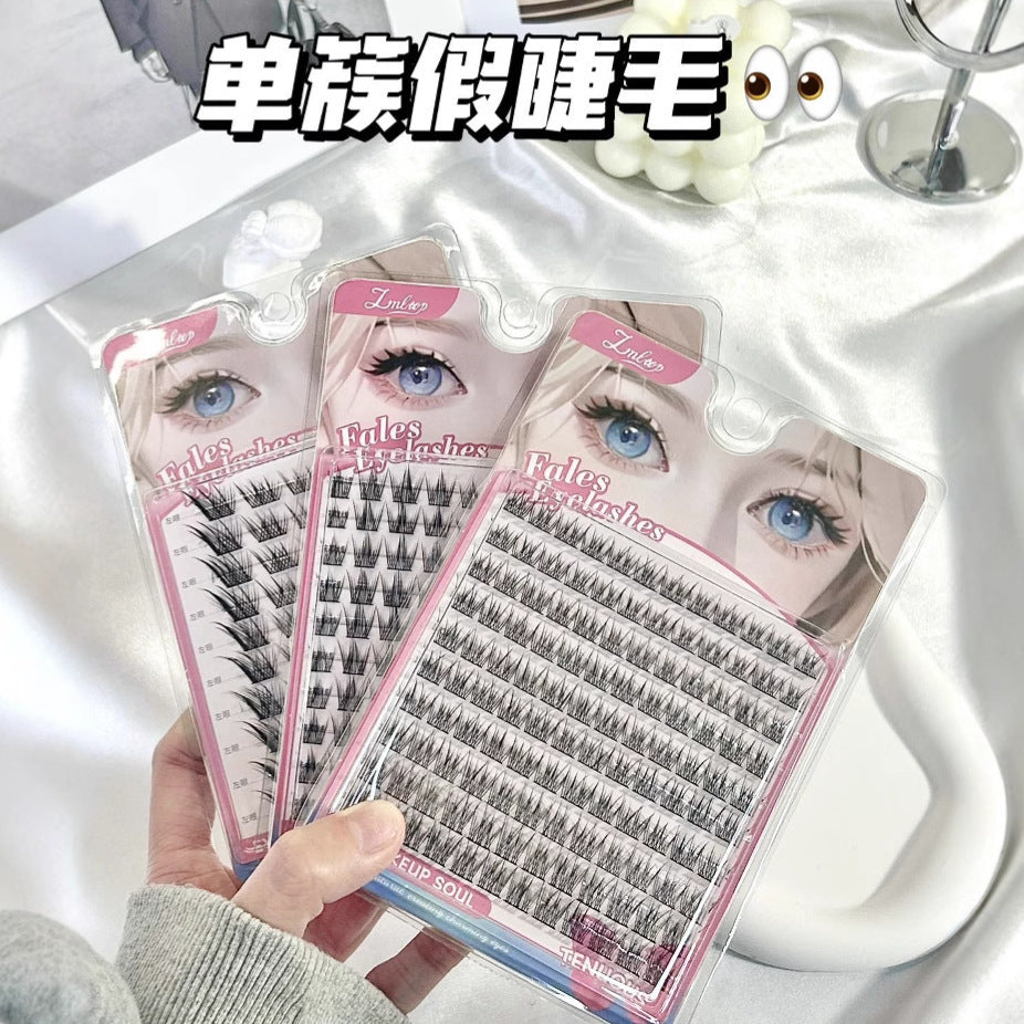 Lmltop Flower Fairy Mixed Cluster False Eyelashes SY913 Full Set