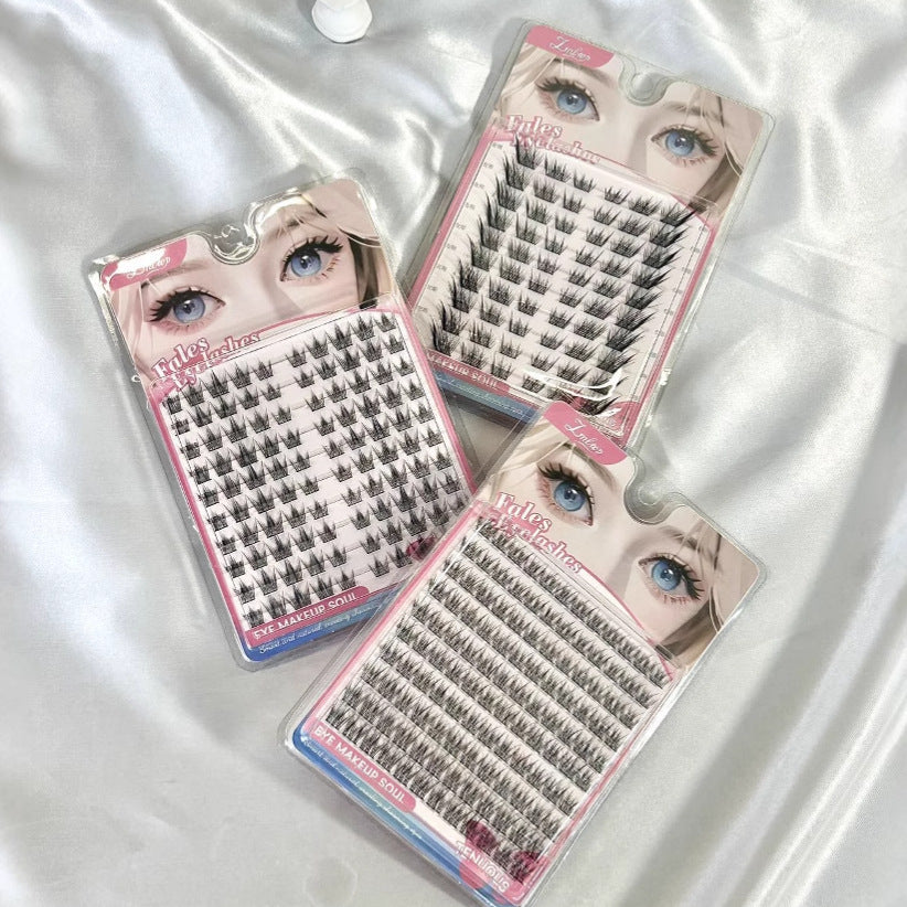 Lmltop Flower Fairy Mixed Cluster False Eyelashes SY913 Full Set