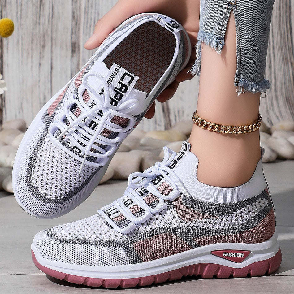 Aero Knit Mesh Running Shoes Soft Sole Comfort