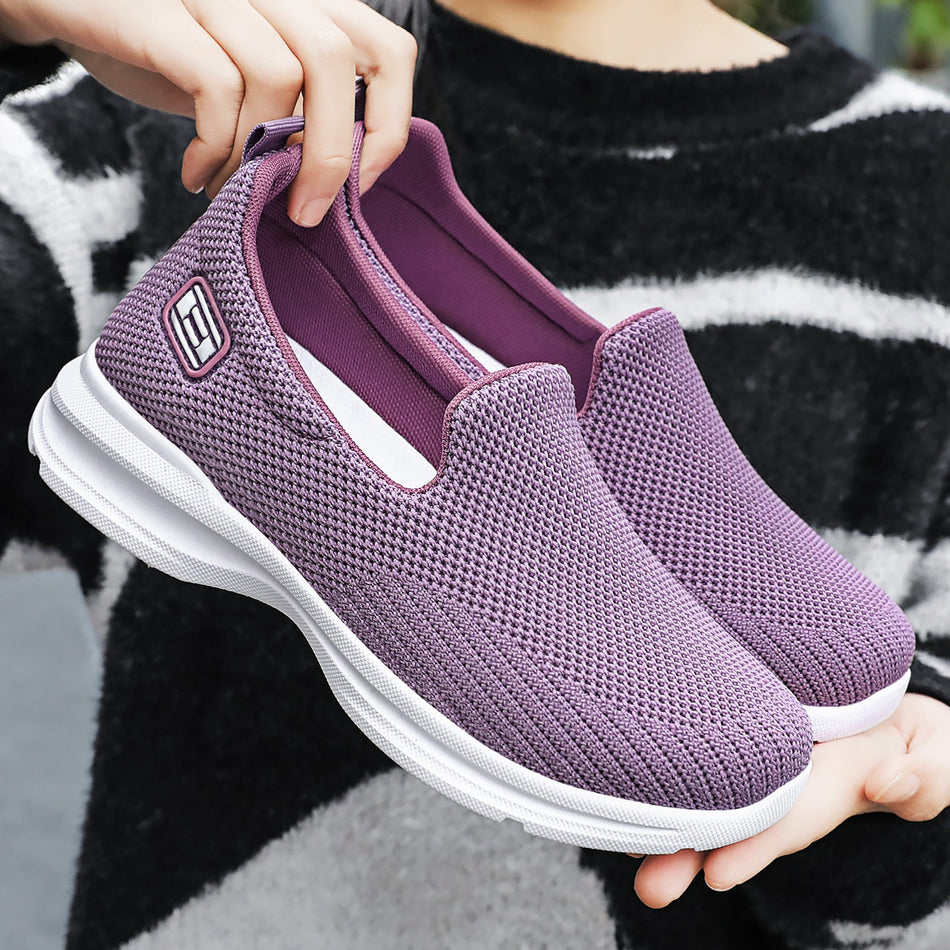 Breathable Slip On Mom Shoes Comfort Collection