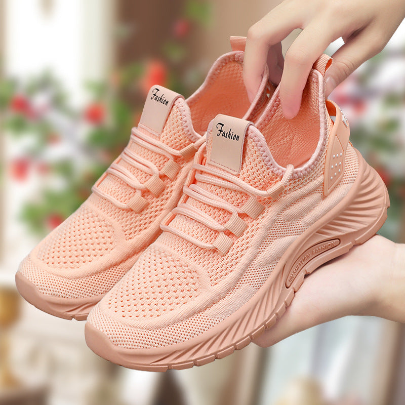 STOCK-Aero Luxe Fly Knit Trendy Sports Sneakers