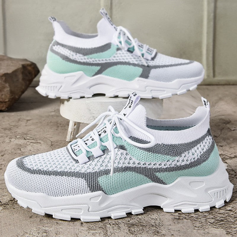 Aero Luxe Fly Knit Dad Shoes Soft Sole Comfort