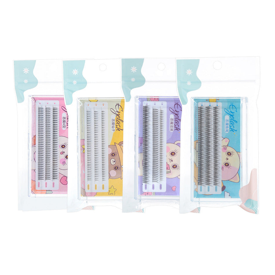 Lmltop Mixed Devil Fairy Lower Cluster False Eyelashes SY900