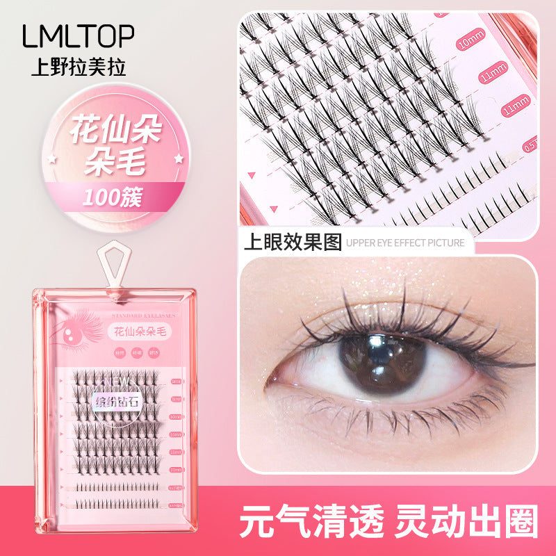 Lmltop Flower Fairy Natural Cluster False Eyelashes SY913