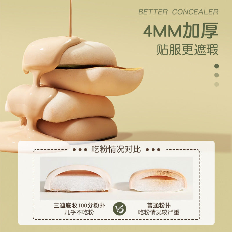 Sandy Premium Marshmallow Puff | Non-Absorbent Blender