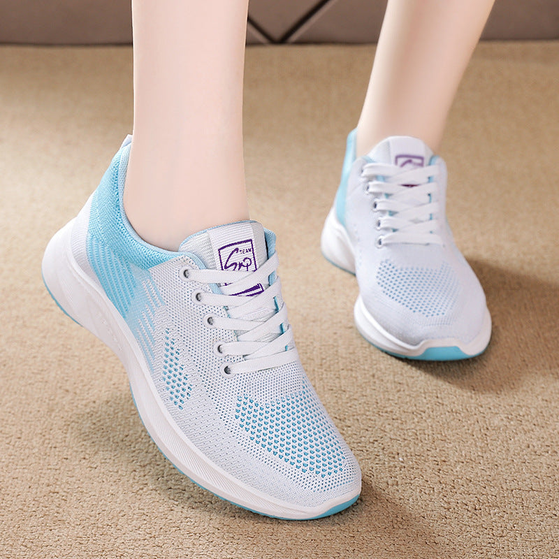 Second Skin Fly Knit Trendy Sports Sneakers