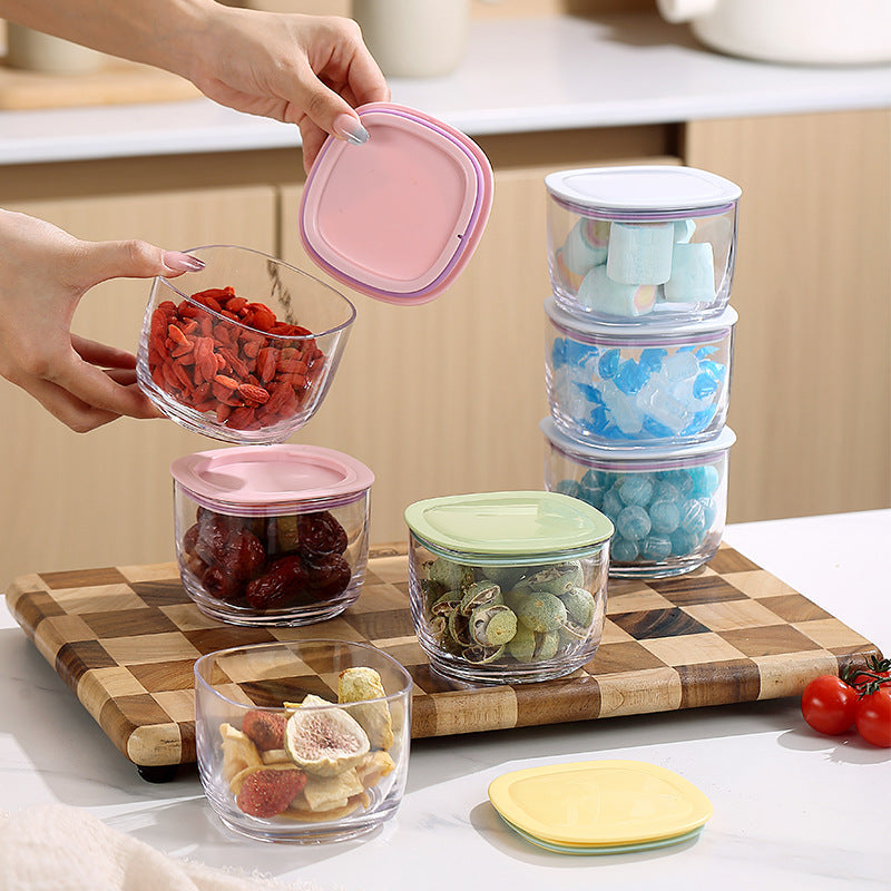 Food Grade Plastic Sealed Storage Container Stackable Crisper Box