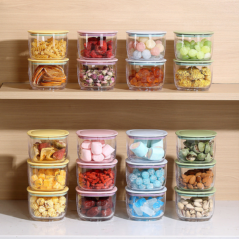 Food Grade Plastic Sealed Storage Container Stackable Crisper Box