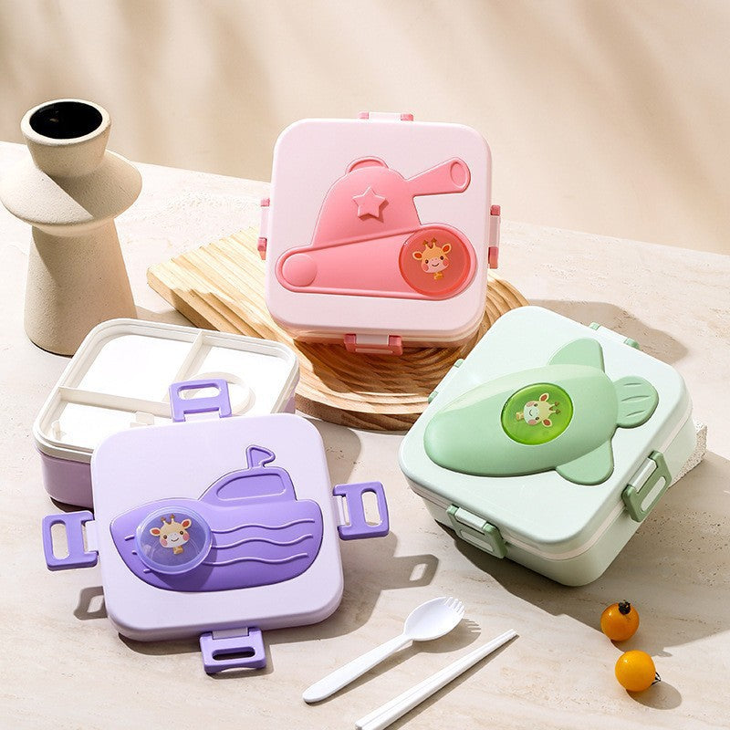 Cartoon Microwave Safe Lunch Box Food Storage Preservation Box