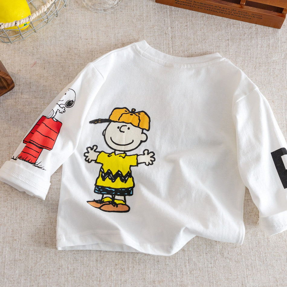 Kids Korean-Style Long-Sleeve T-Shirt Autumn 2026