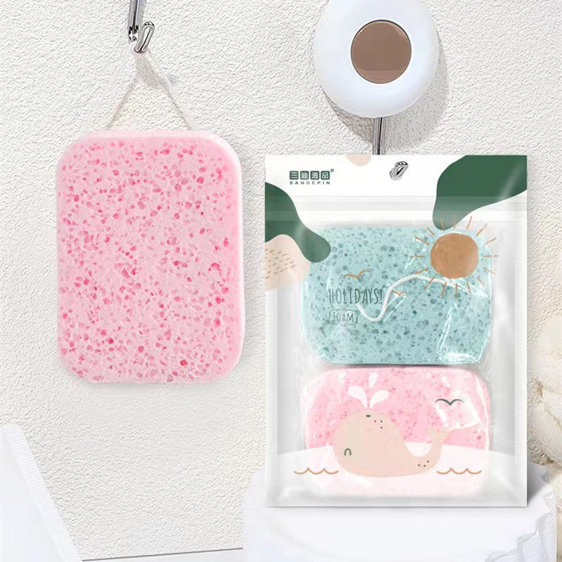 Honeycomb Wood Pulp Face Sponge | Deep Cleansing & Exfoliation