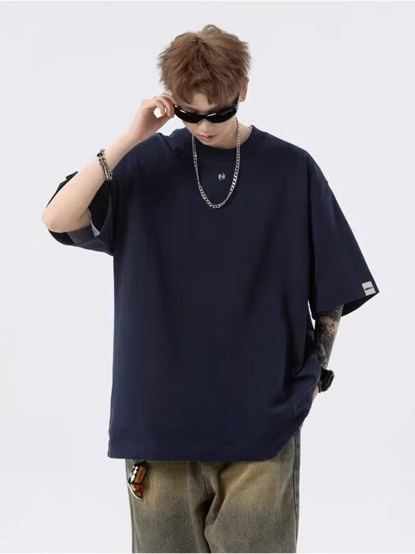 Men’s Embroidered High Street T-Shirt – Summer Casual