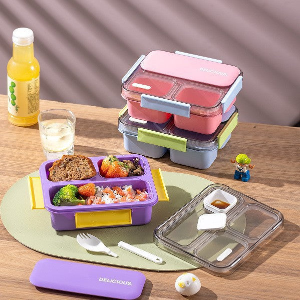 Food Grade PP Large Capacity Lunch Box Microwave Safe Insulated