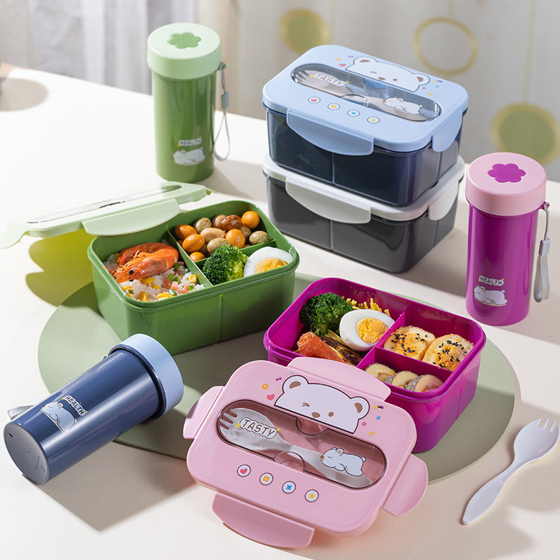 Student Lunch Box & Water Cup Set | Wholesale Plastic Set