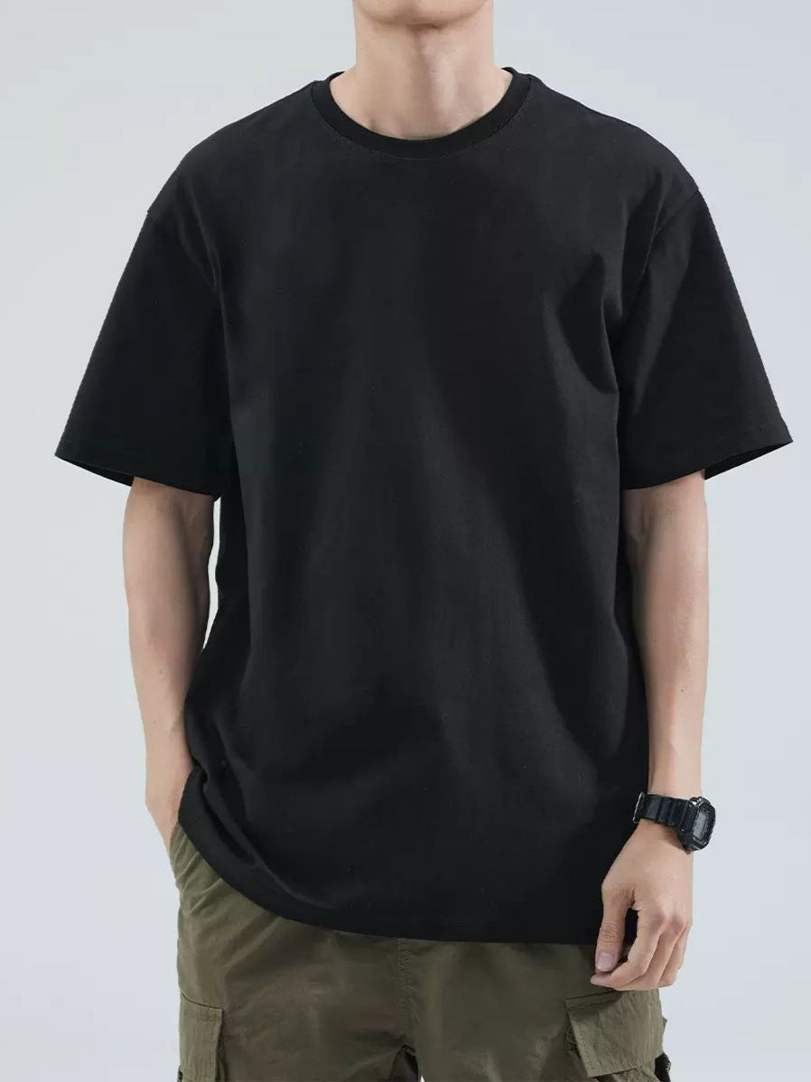 Men’s Loose Summer T-Shirt – Trendy Casual Half Sleeve