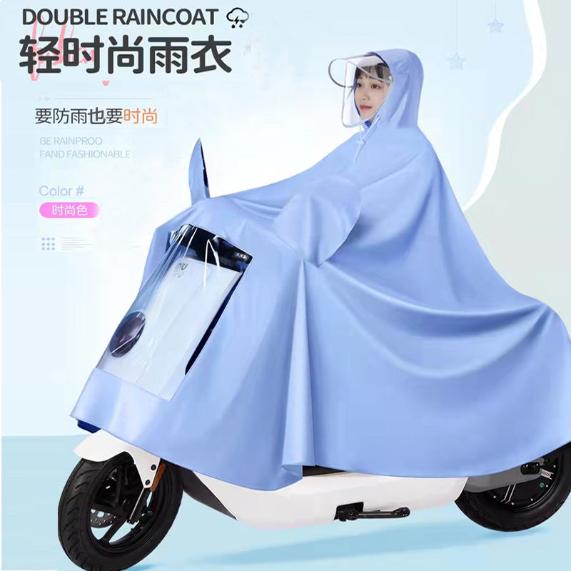 Wholesale Heavy-Duty EV & Motorcycle Anti-Storm Poncho