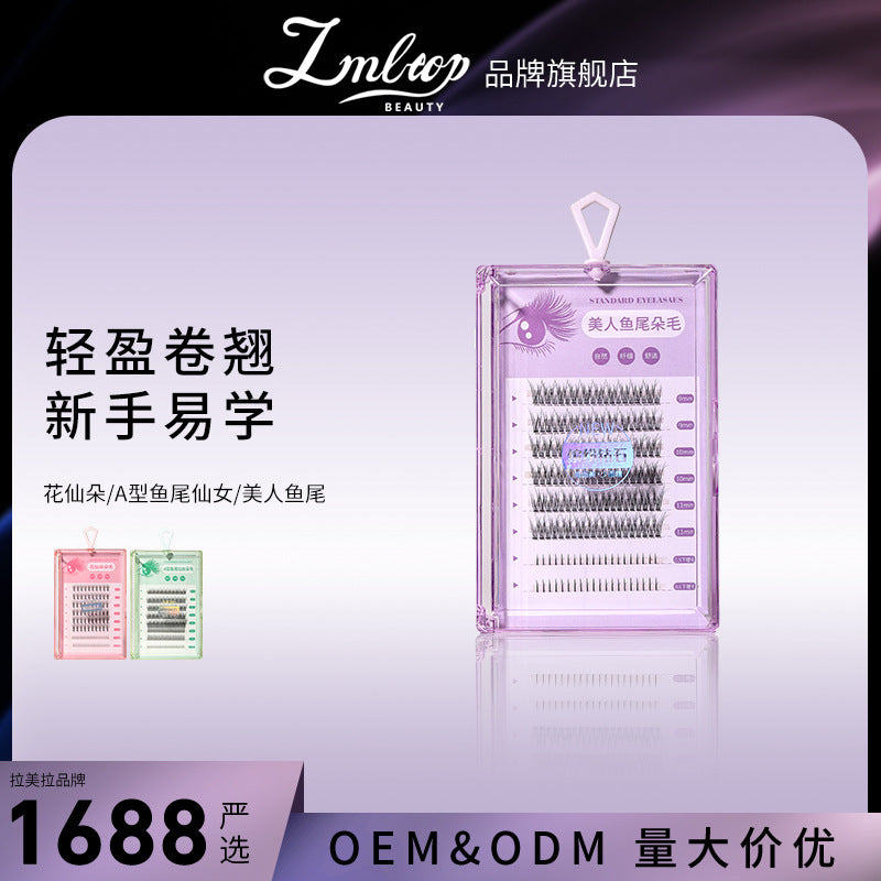 Lmltop 8-Row Segmented Fishtail False Eyelashes SY913 –