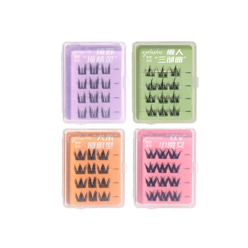 Lmltop Travel Size Glue-Free Cat Elf False Eyelashes SY919 –