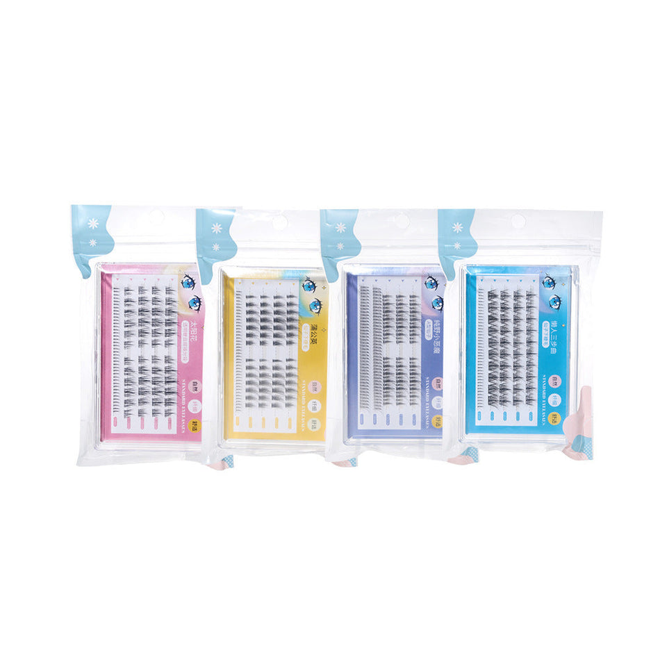 Lmltop Comic Eye Lazy Trilogy Cluster False Eyelashes – Lower