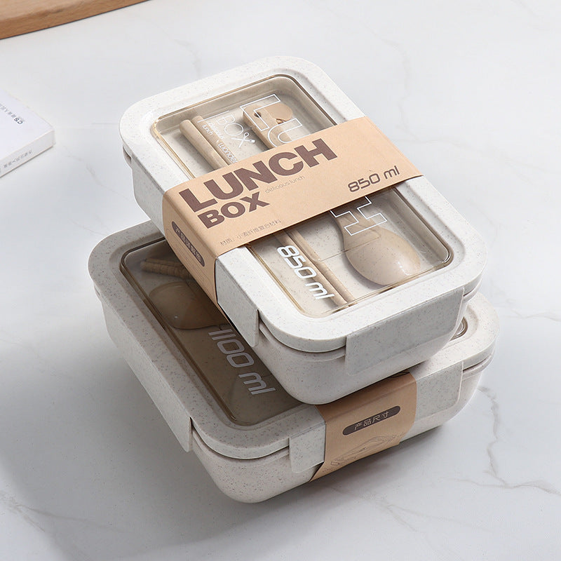 Japanese Wheat Straw Portable Microwaveable Lunch Box