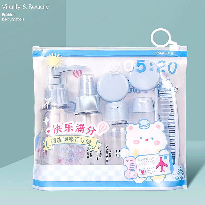 8-Pc Travel Set | Spray & Cream Box Kit