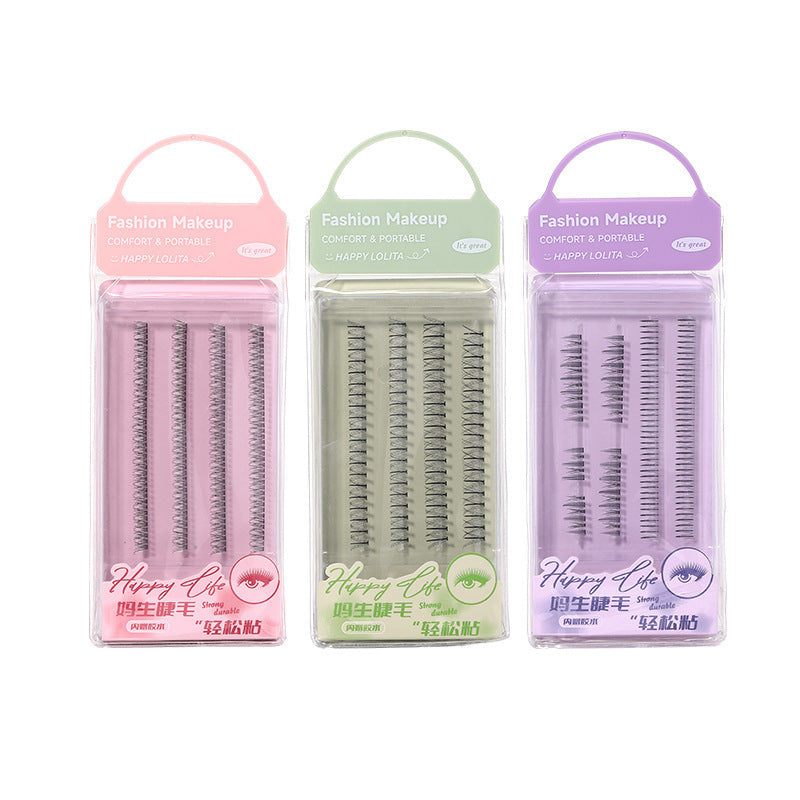 Lmltop 4 Rows Segmented Cat Elf Fishtail False Eyelashes LLT27 –