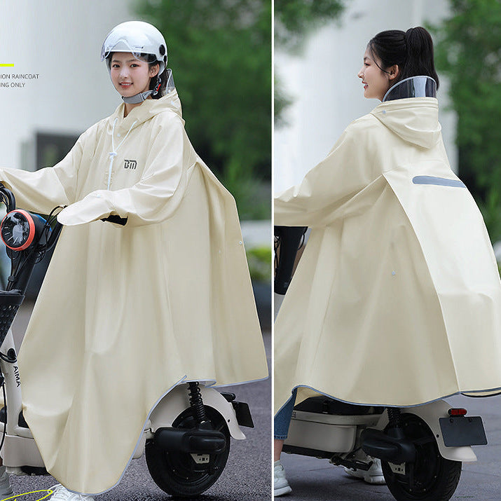Fashionable 2026 Women's Anti-Storm EV Poncho: Full-Body