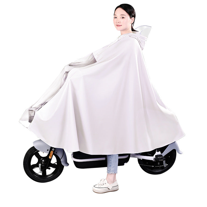 2026 Crystal Clear Fashion: Women's Thickened PVC EV Poncho