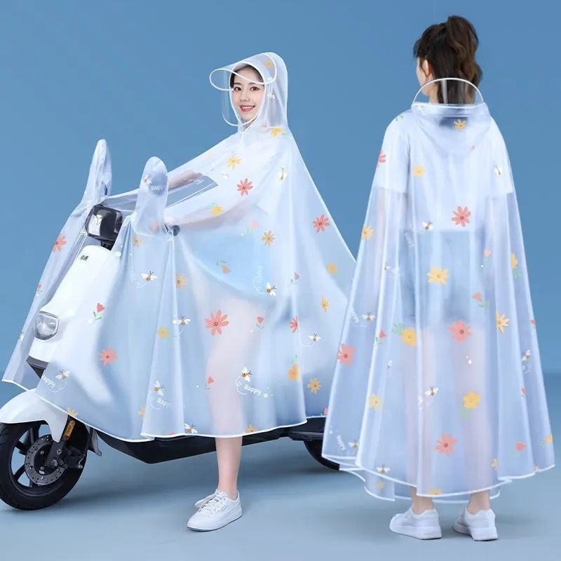 2026 Crystal-Clear "Anti-Rainstorm" EV Poncho: The Elite Riding