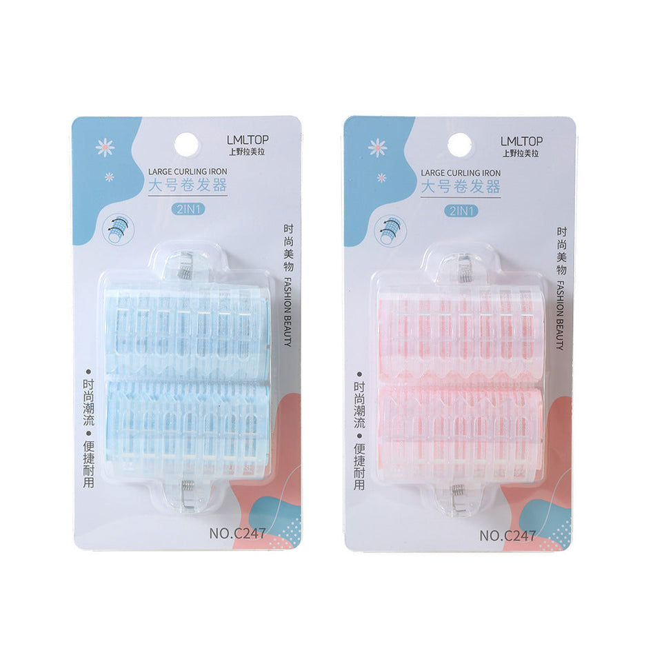 2-Pc Double-Layer Bangs Clip | Hair Curler