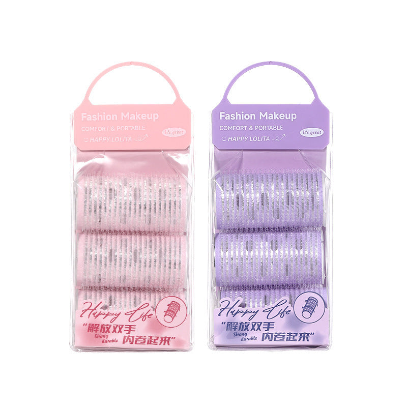 3-Pc Velcro Hair Roller | Air Bangs Styling