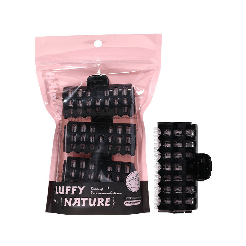 3-Pc Self-Adhesive Hair Curler | Air Bangs Styling