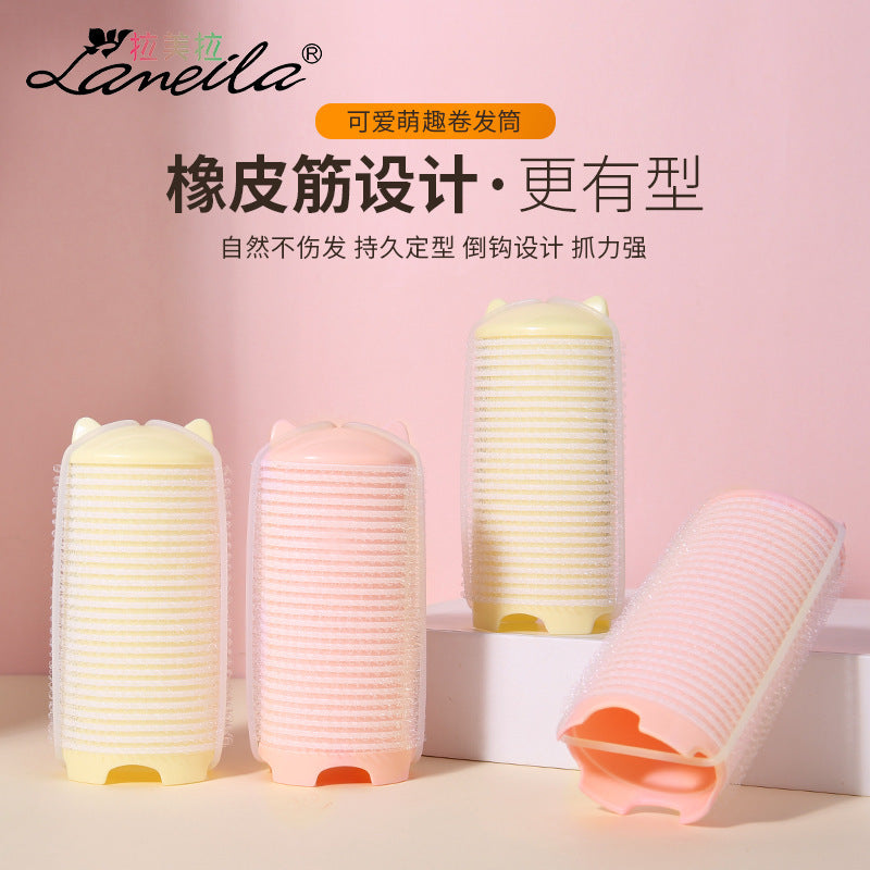 2-Pc Eight-Character Bangs Clip | Self-Adhesive Curler