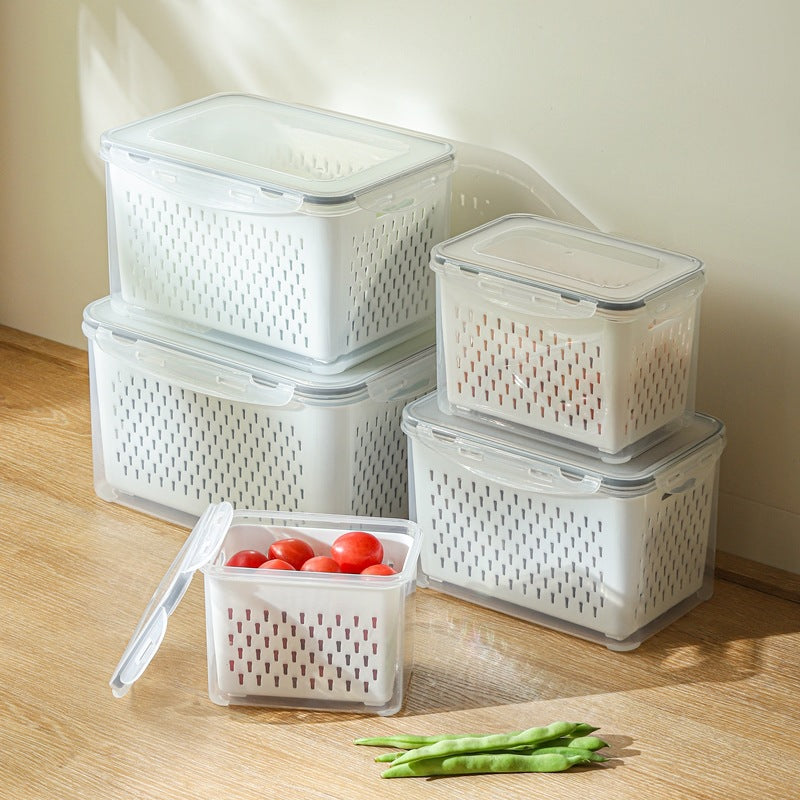 Japanese-Style Food Storage & Draining Basket