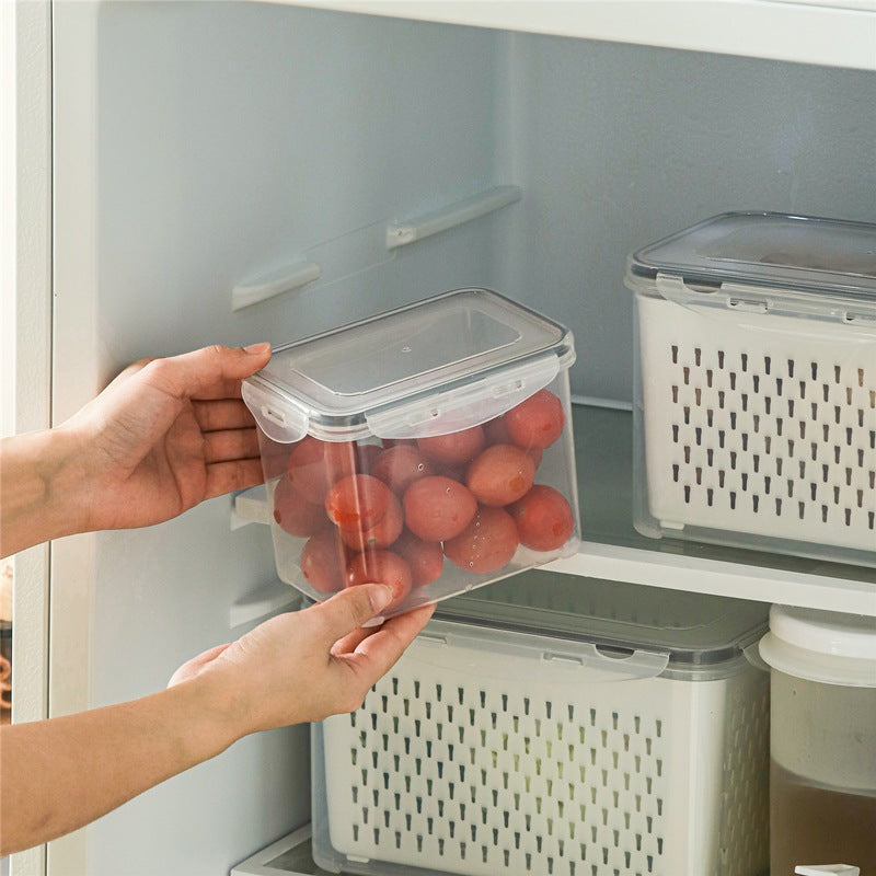Japanese-Style Food Storage & Draining Basket