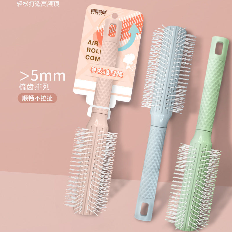 Sandyipin Cylinder Roller Comb | Inner Curl & Blow Dry