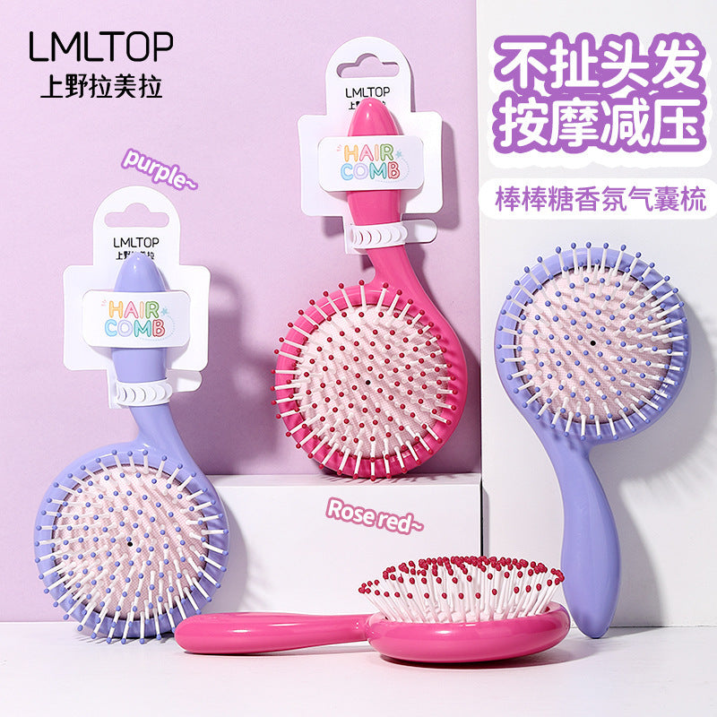 Lollipop Fragrance Comb | Portable Massage