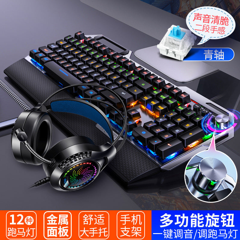 Silver Eagle K100 Mechanical Gaming Keyboard Set