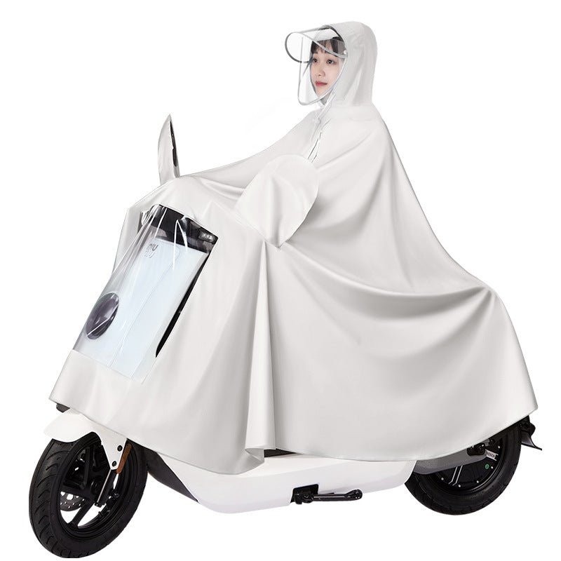 2026 Crystal-Clear "Big Brim" EV Poncho: Wholesale Fashion
