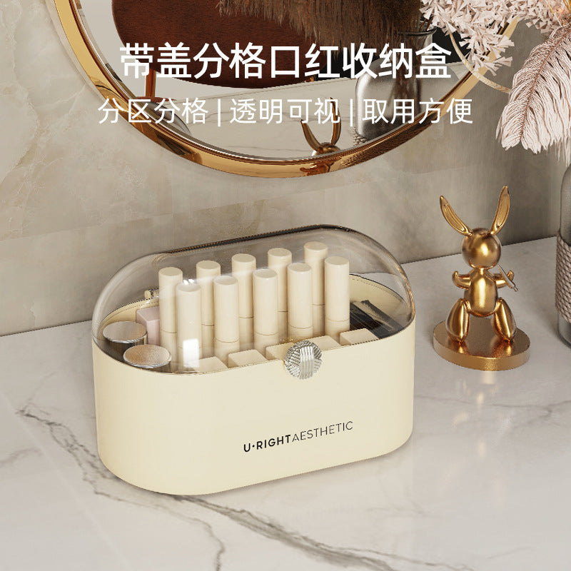 Ins Lipstick Cosmetics Storage Box Desktop Dressing Table