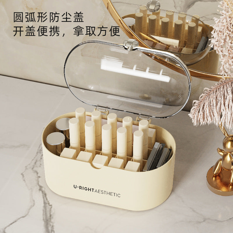 Ins Lipstick Cosmetics Storage Box Desktop Dressing Table