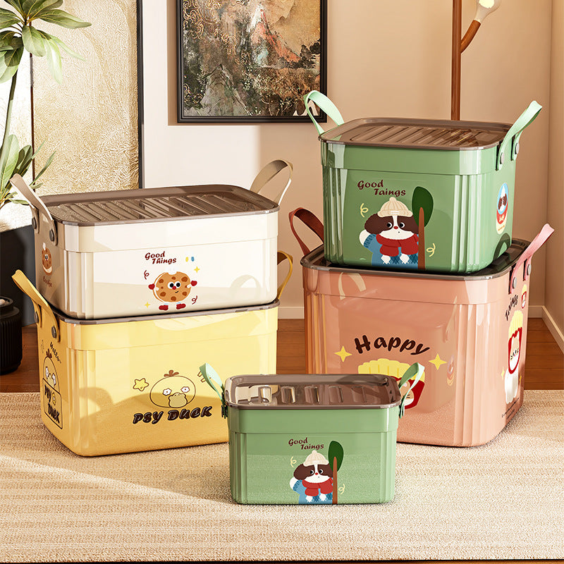 Multifunctional Desktop Storage Box Snack Toy Basket Organizer