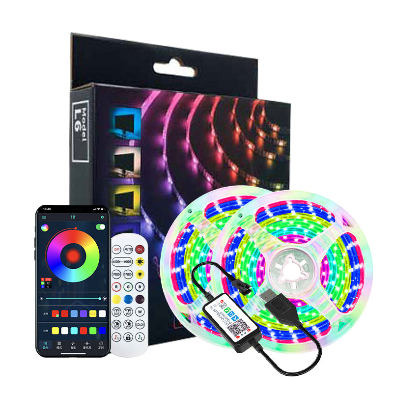 WS2812B Bluetooth LED Strip 5V Smart TV Light