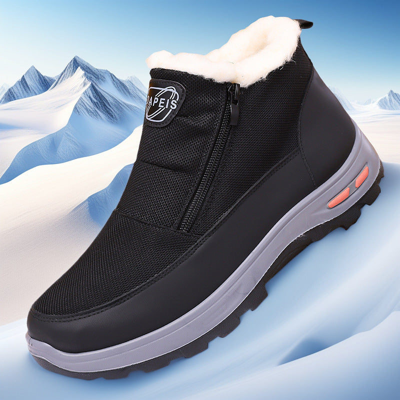 Men’s Winter Warm Cotton Shoes Non-Slip