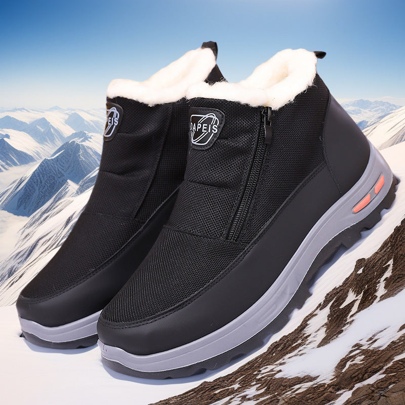 Men’s Winter Warm Cotton Shoes Non-Slip