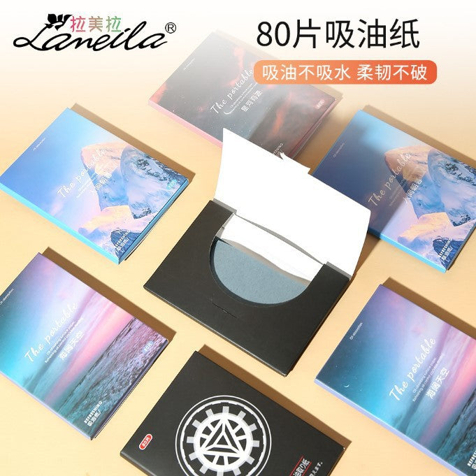 80-Pc Oil Absorbing Tissue | Men & Women Facial Matte